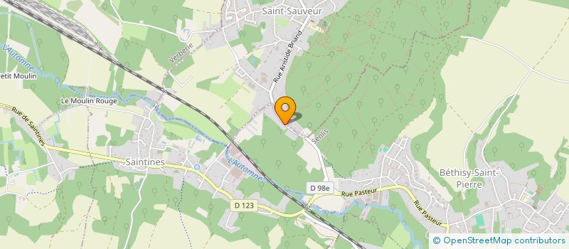 localisation de l'entreprise MONSIEUR JULIEN DEBARD  BETHISY-SAINT-PIERRE