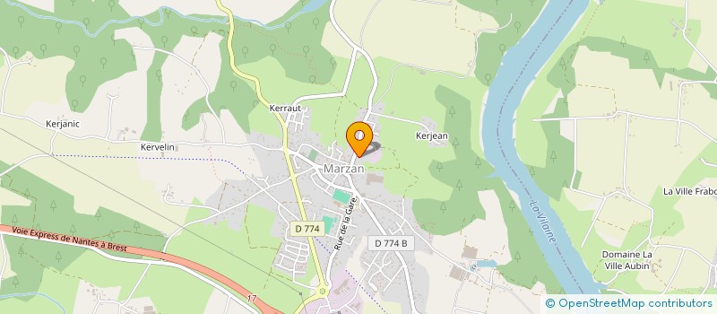 localisation de l'entreprise MONSIEUR JULIEN DEBEAUME  MARZAN