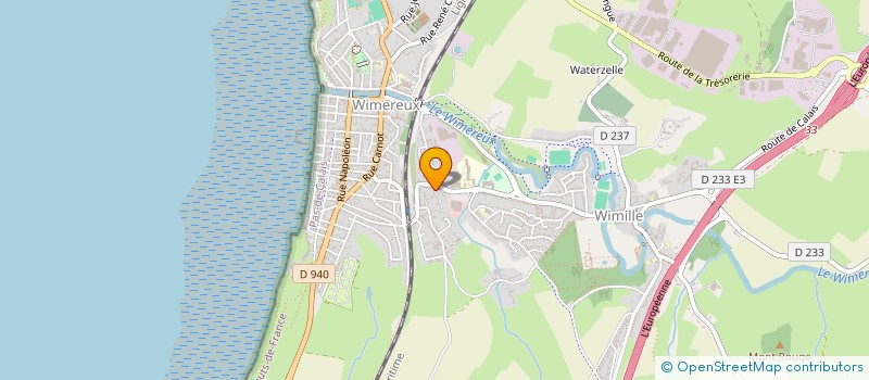 localisation de l'entreprise MONSIEUR JULIEN DEBRIEL  WIMILLE