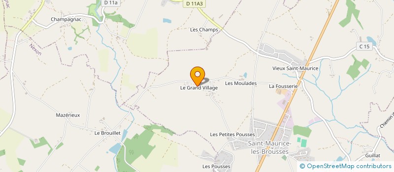 localisation de l'entreprise MONSIEUR JULIEN DECHEF à SAINT-MAURICE-LES-BROUSSES