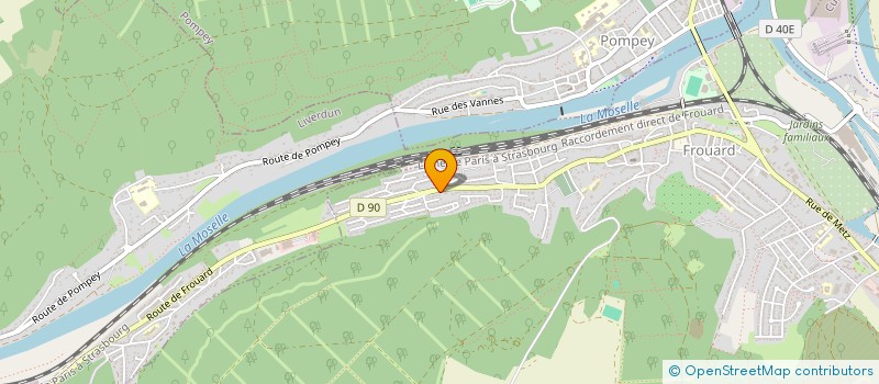 localisation de l'entreprise MONSIEUR JULIEN DECOLLOGNE  FROUARD