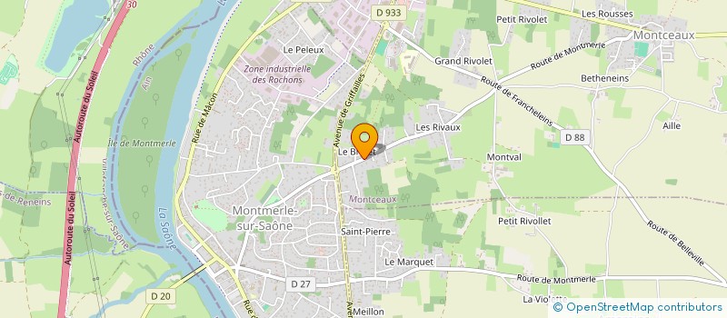 localisation de l'entreprise MONSIEUR JULIEN DEFAUDON  MONTCEAUX