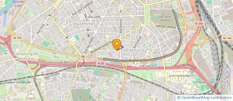 localisation de l'entreprise MONSIEUR JULIEN DEFAYE à LILLE