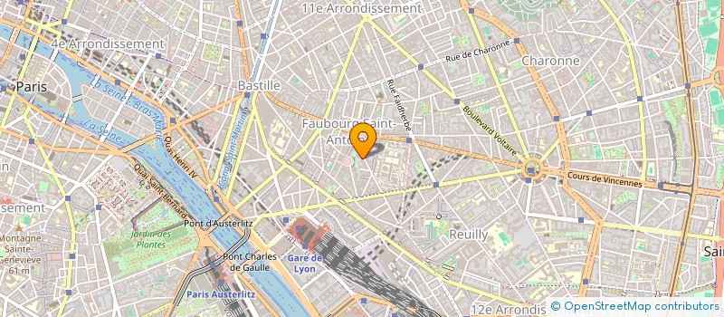 localisation de l'entreprise MONSIEUR JULIEN DEFFONTAINES  PARIS