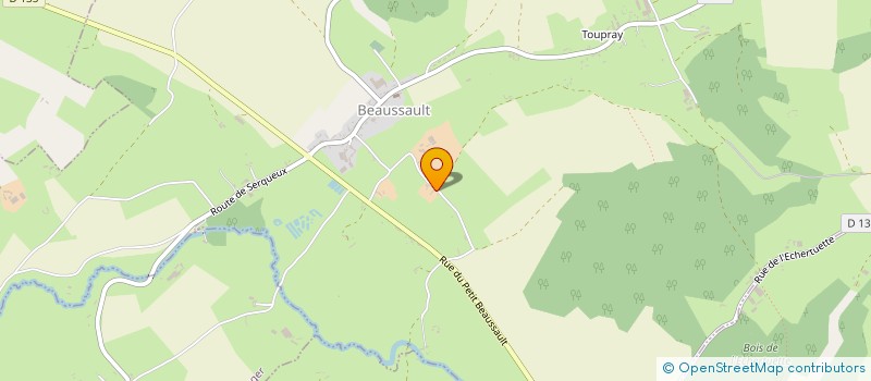 localisation de l'entreprise MONSIEUR JULIEN DEHODENT  BEAUSSAULT