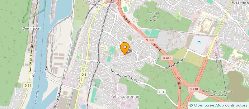 localisation de l'entreprise MONSIEUR JULIEN DELACROIX  PETIT-COURONNE