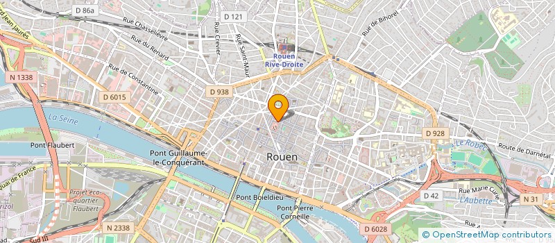 localisation de l'entreprise MONSIEUR JULIEN DELAHAYE à ROUEN