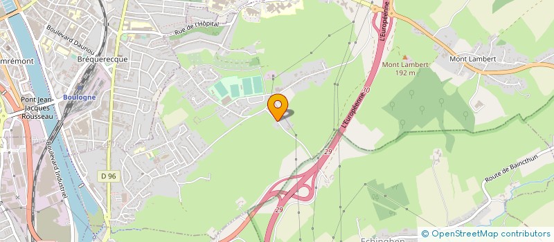 localisation de l'entreprise MONSIEUR JULIEN DELAIRE  SAINT-MARTIN-BOULOGNE