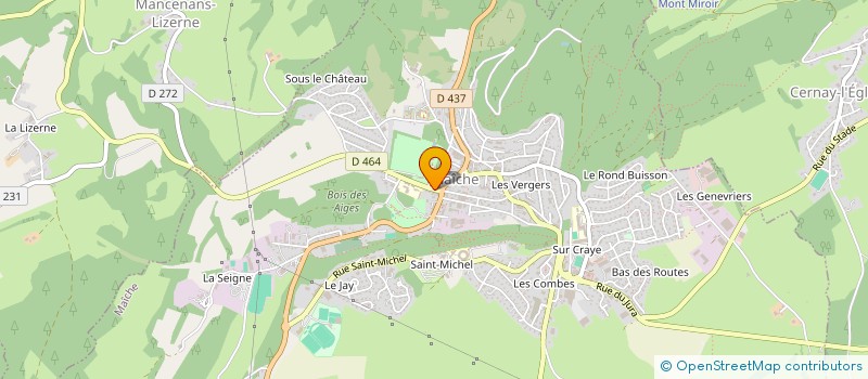 localisation de l'entreprise MONSIEUR JULIEN DELANE  MAICHE