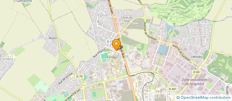 localisation de l'entreprise MONSIEUR JULIEN DELARUE  EPRON