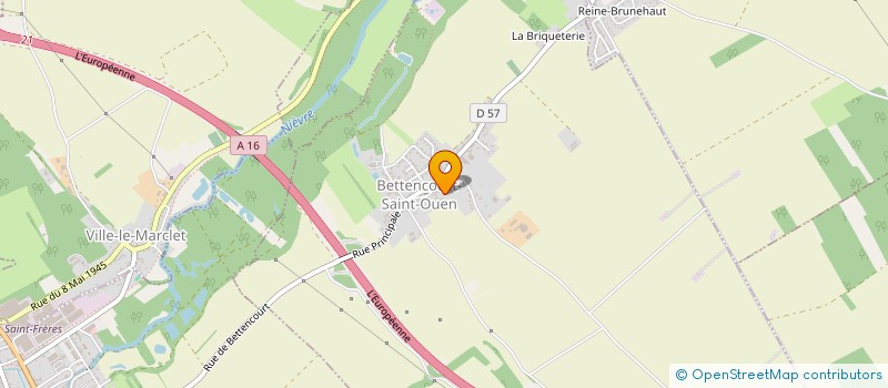 localisation de l'entreprise MONSIEUR JULIEN DELASSUS  BETTENCOURT-SAINT-OUEN