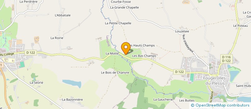 localisation de l'entreprise MONSIEUR JULIEN DELAUNAY  FOUGEROLLES-DU-PLESSIS