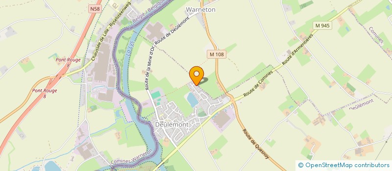 localisation de l'entreprise MONSIEUR JULIEN DELDYCKE  DEULEMONT