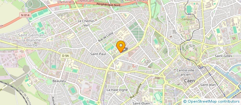 localisation de l'entreprise MONSIEUR JULIEN DELGADO à CAEN