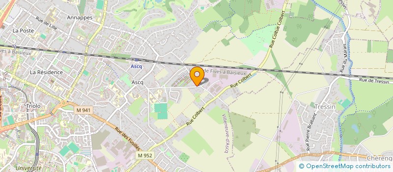 localisation de l'entreprise MONSIEUR JULIEN DELILLE  VILLENEUVE-D'ASCQ