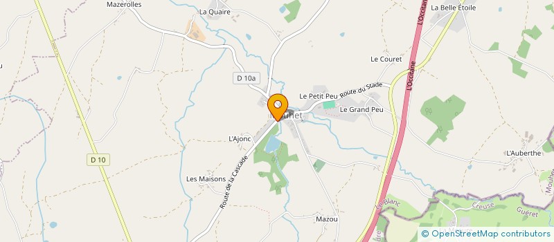 localisation de l'entreprise MONSIEUR JULIEN DELORME à MOUHET