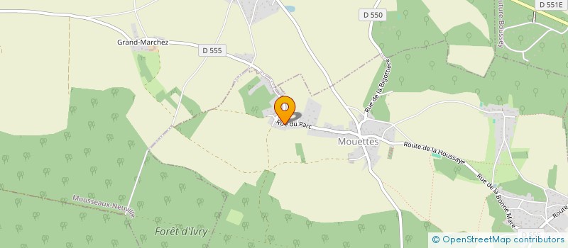 localisation de l'entreprise MONSIEUR JULIEN DELORME  MOUETTES