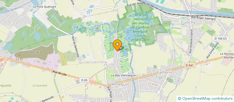 localisation de l'entreprise MONSIEUR JULIEN DELPRAT à ANNEQUIN