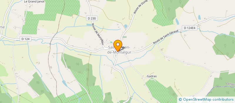 localisation de l'entreprise MONSIEUR JULIEN DELPY  SAINT-VIVIEN-DE-MONSEGUR