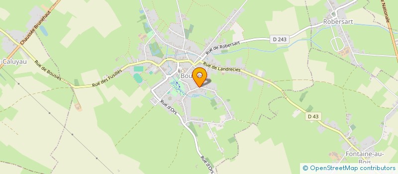 localisation de l'entreprise MONSIEUR JULIEN DEMADE  BOUSIES