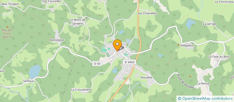 localisation de l'entreprise MONSIEUR JULIEN DEMARTY à SARDENT