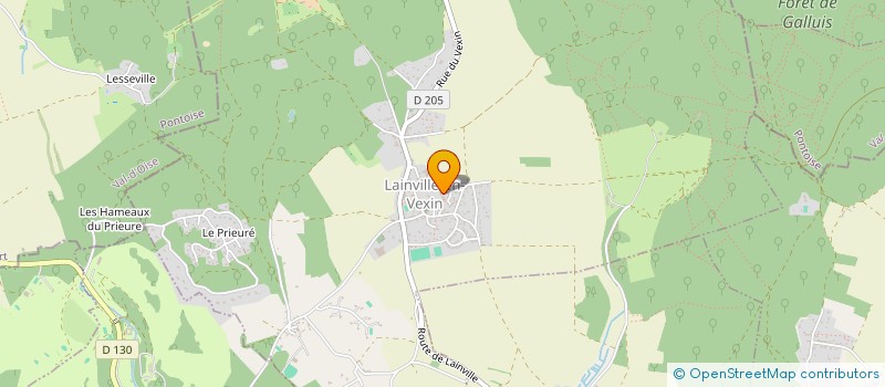 localisation de l'entreprise MONSIEUR JULIEN DEMMI  LAINVILLE-EN-VEXIN