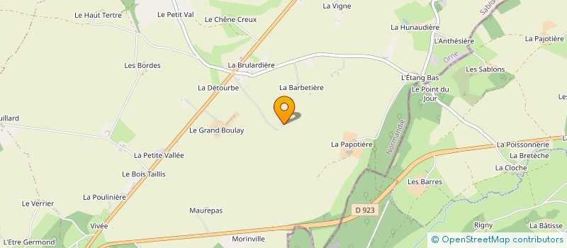 localisation de l'entreprise MONSIEUR JULIEN DENIEUL à SABLONS-SUR-HUISNE