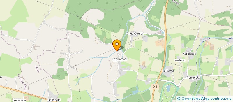 localisation de l'entreprise MONSIEUR JULIEN DENOUAL  QUESTEMBERT