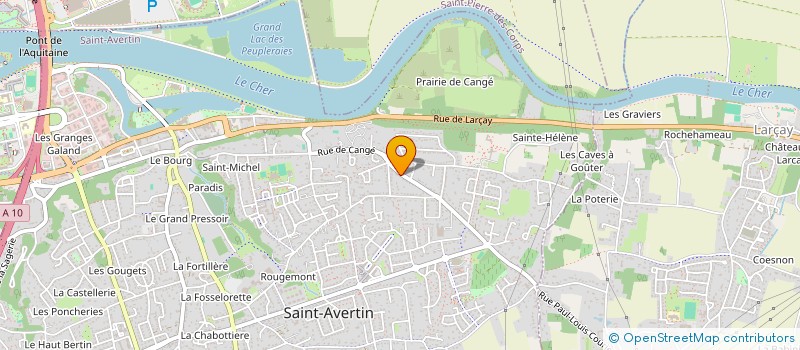 localisation de l'entreprise MONSIEUR JULIEN DEQUAIRE à SAINT-AVERTIN