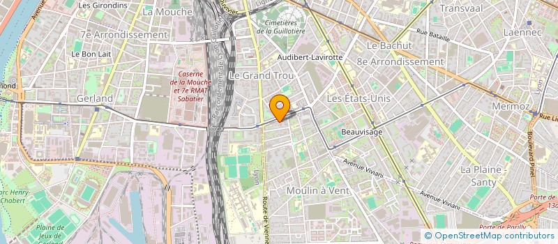 localisation de l'entreprise MONSIEUR JULIEN DERINE  MAUGUIO