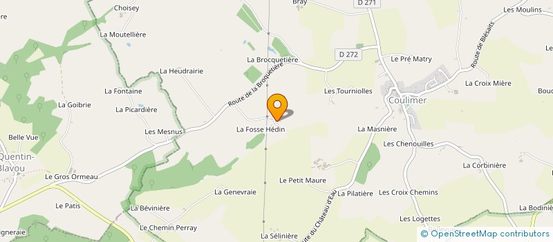 localisation de l'entreprise MONSIEUR JULIEN DEROUET à COULIMER