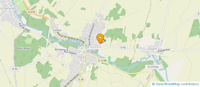 localisation de l'entreprise MONSIEUR JULIEN DESAVIS  VOULX