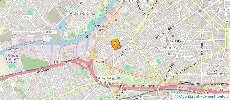 localisation de l'entreprise MONSIEUR JULIEN DESCAMPS à LILLE