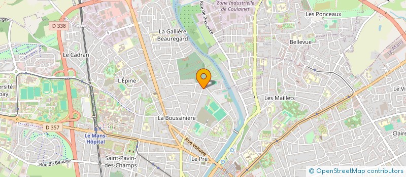 localisation de l'entreprise MONSIEUR JULIEN DESCLAUX à LE MANS