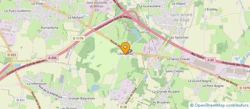 localisation de l'entreprise MONSIEUR JULIEN DESFETES  CROTTET