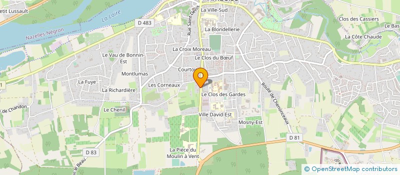 localisation de l'entreprise MONSIEUR JULIEN DESGRANGES à AMBOISE