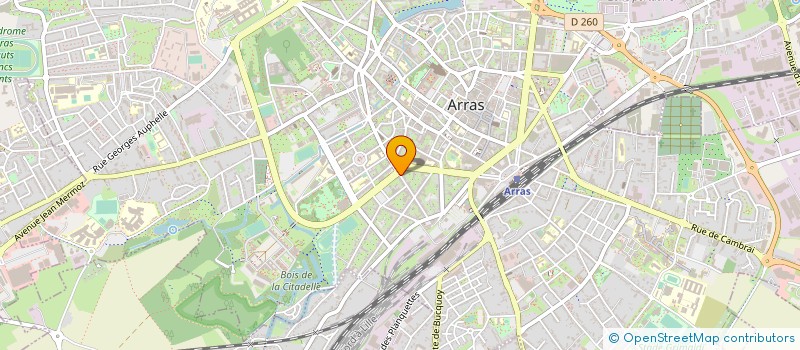 localisation de l'entreprise MONSIEUR JULIEN DESMIDT à ARRAS
