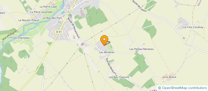 localisation de l'entreprise MONSIEUR JULIEN DESOITE  MESNILS-SUR-ITON