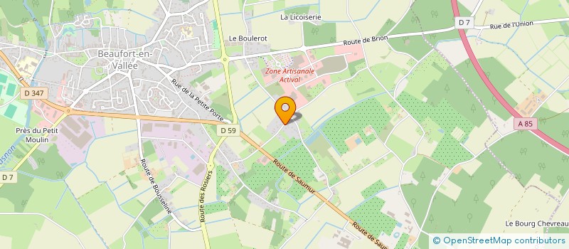 localisation de l'entreprise MONSIEUR JULIEN DESPREZ  SAINT-LEU