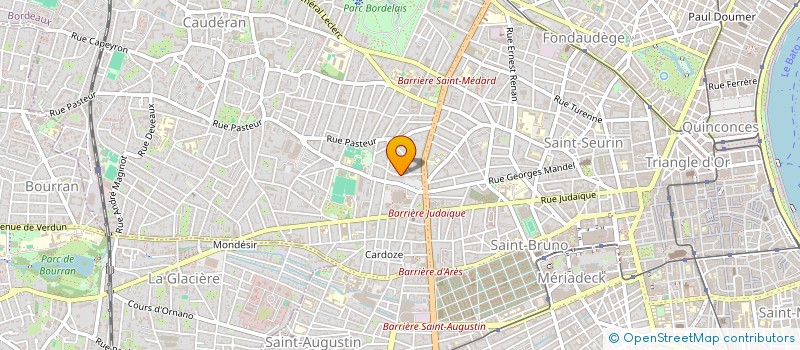 localisation de l'entreprise MONSIEUR JULIEN DESQUEYROUX  BORDEAUX