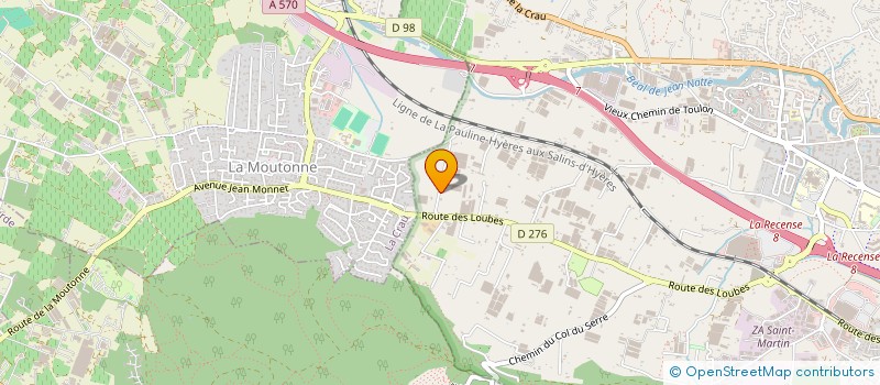 localisation de l'entreprise MONSIEUR JULIEN DESREMAUX  HYERES