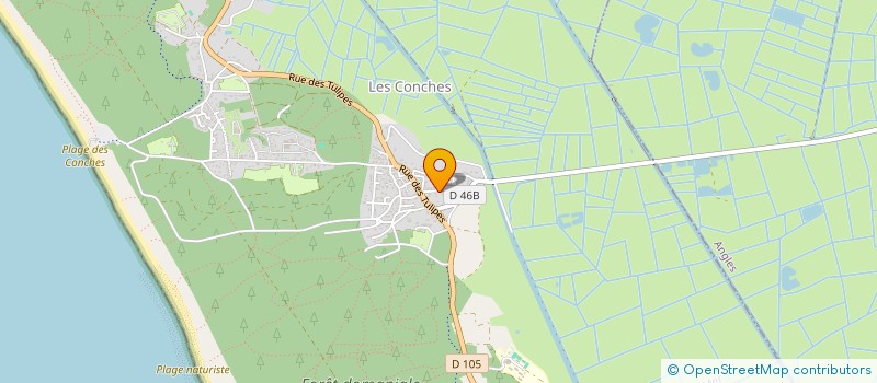 localisation de l'entreprise MONSIEUR JULIEN DESSAIGNE à LONGEVILLE-SUR-MER