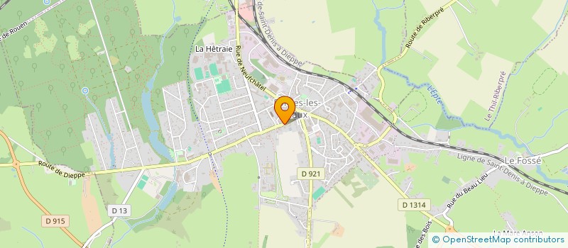 localisation de l'entreprise MONSIEUR JULIEN DESSEROIT  FORGES-LES-EAUX