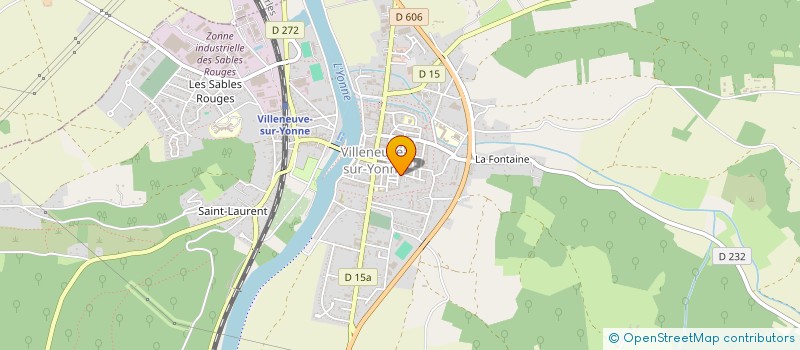 localisation de l'entreprise MONSIEUR JULIEN DESVAUX à VILLENEUVE-SUR-YONNE