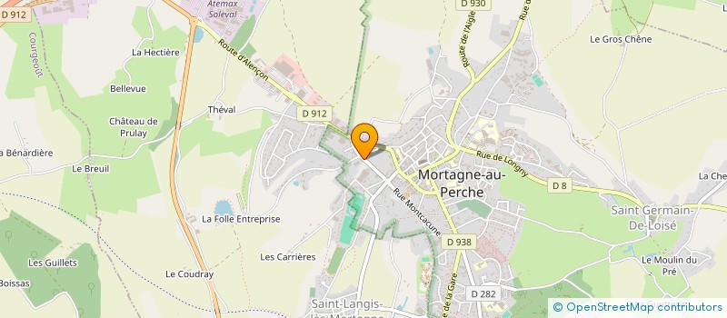 localisation de l'entreprise MONSIEUR JULIEN DEVAUX à MORTAGNE-AU-PERCHE