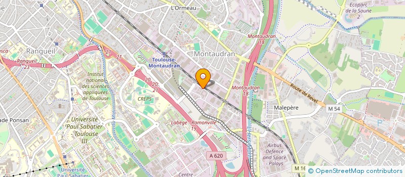 localisation de l'entreprise MONSIEUR JULIEN DEVAUX à TOULOUSE