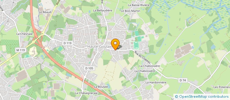 localisation de l'entreprise MONSIEUR JULIEN DEVAUX  HAUTE-GOULAINE