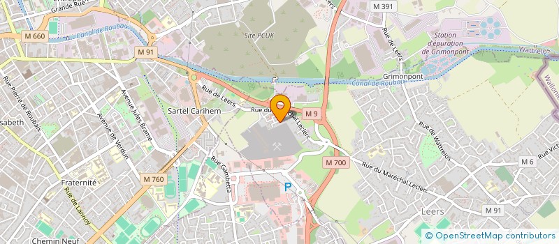 localisation de l'entreprise MONSIEUR JULIEN DEVETTER  LEERS