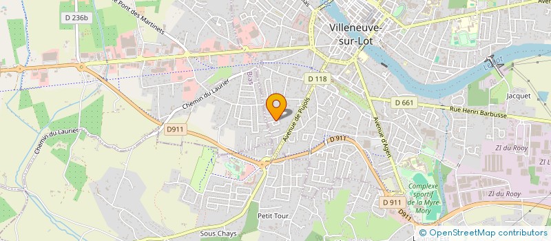 localisation de l'entreprise MONSIEUR JULIEN DEVIENNE  VILLENEUVE-SUR-LOT