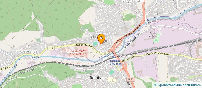 localisation de l'entreprise MONSIEUR JULIEN DEVILLIER  CLOUANGE